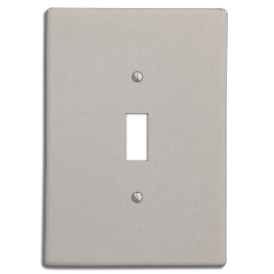 White Boho Smooth Switchplate Covers
