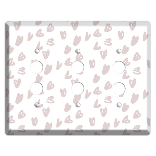 Abstract 21 3 Pushbutton Wallplate