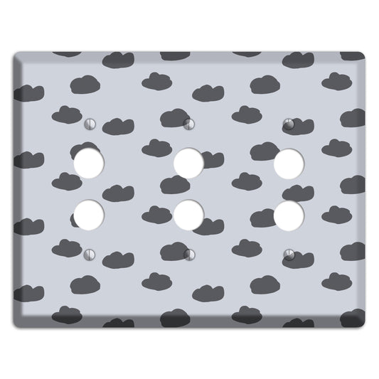 Abstract 14 3 Pushbutton Wallplate