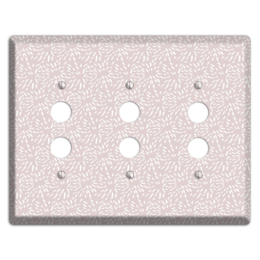 Abstract 8 3 Pushbutton Wallplate