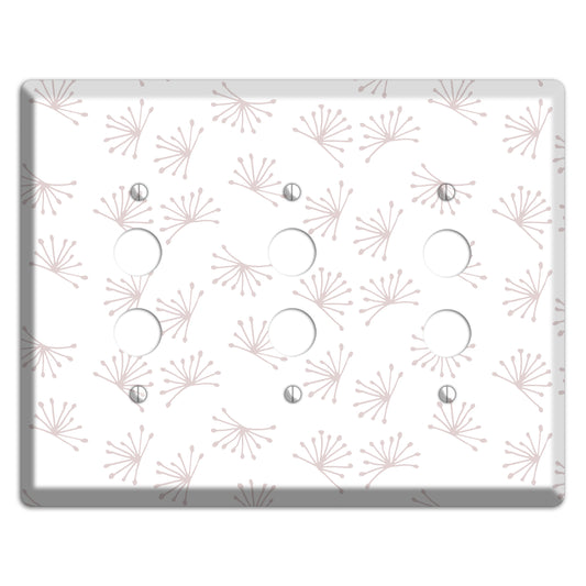 Abstract 2 3 Pushbutton Wallplate