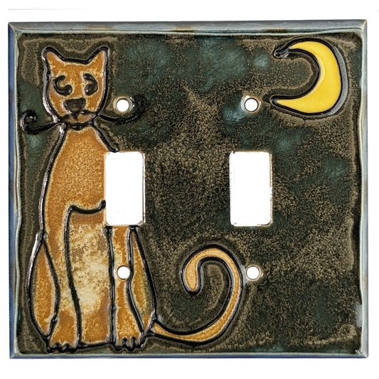 Alf's Cat Single Covers Plates 2 Toggle Wallplate