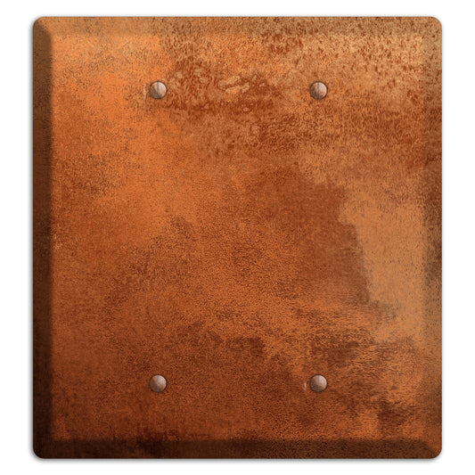 Antique Copper 2 Blank Wallplate