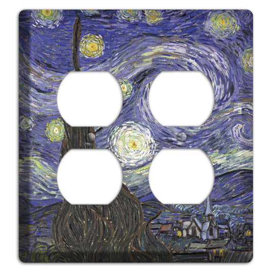 Vincent Van Gogh 4 2 Duplex Wallplate