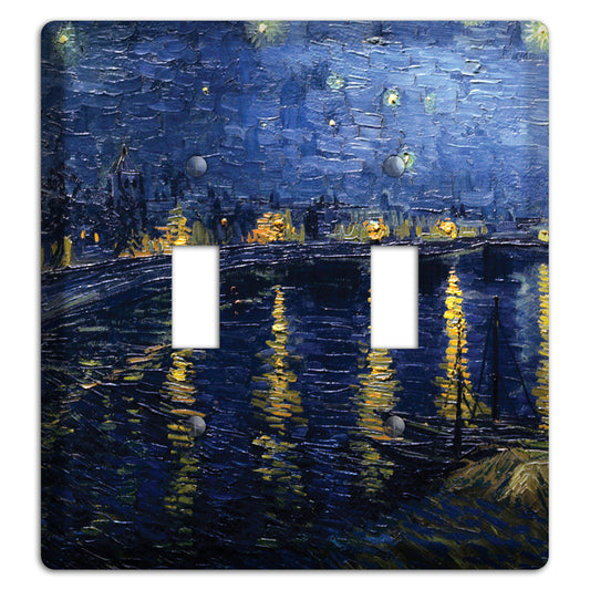 Vincent Van Gogh 2 Toggle Wallplate
