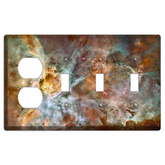Star birth in the extreme Duplex / 3 Toggle Wallplate