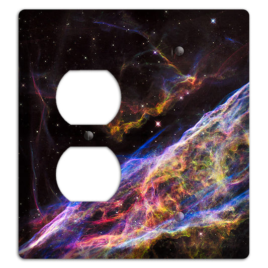 Veil Nebula Duplex / Blank Wallplate