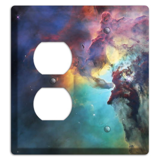 Lagoon Nebula Duplex / Blank Wallplate