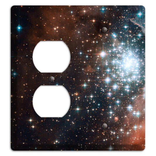 star cluster bursts Duplex / Blank Wallplate