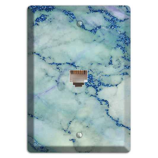 Opal marble Phone Wallplate