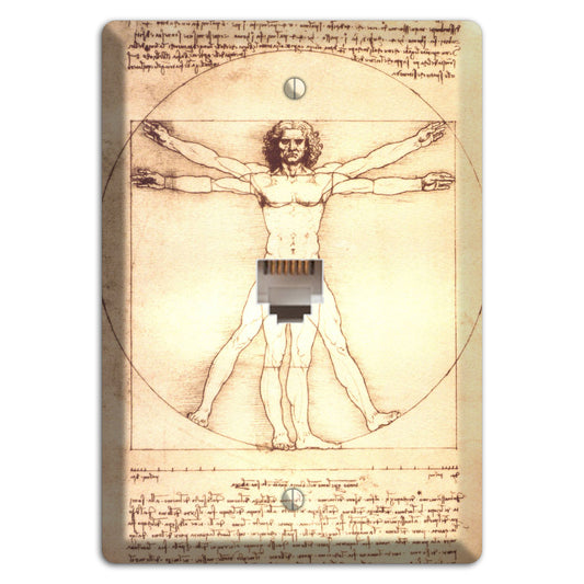 Da Vinci - Vitruvian Phone Wallplate