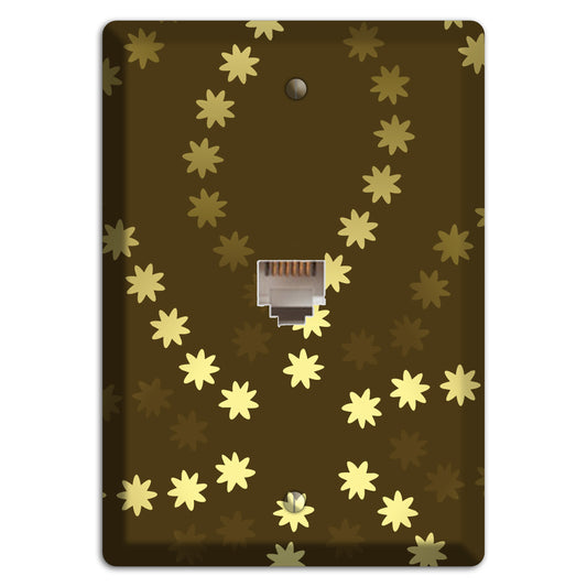 Multi Olive Constellation Phone Wallplate