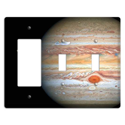 Hubble's View of Jupiter and Europa Rocker / 2 Toggle Wallplate