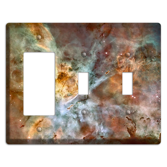 Star birth in the extreme Rocker / 2 Toggle Wallplate