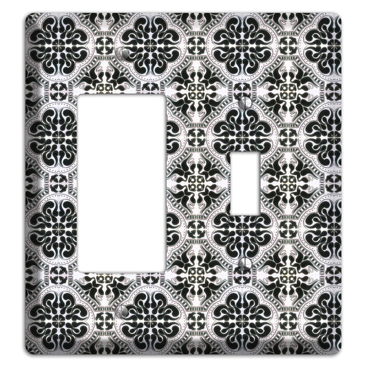 Tavira Tiles 5 Rocker / Toggle Wallplate