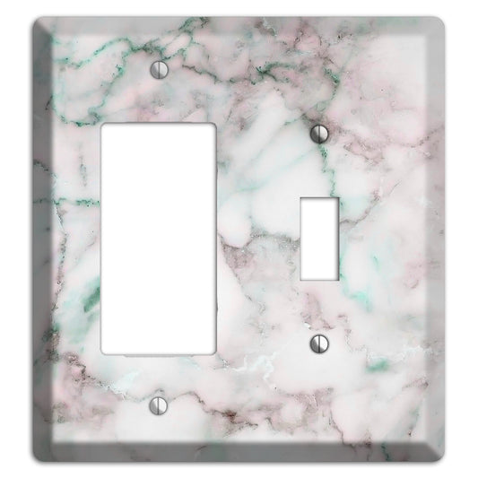 Nebula Marble Rocker / Toggle Wallplate