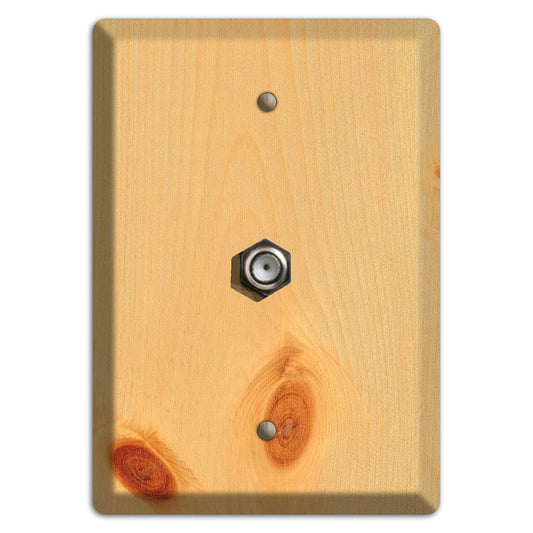 Pine Wood Cable Hardware with Plate