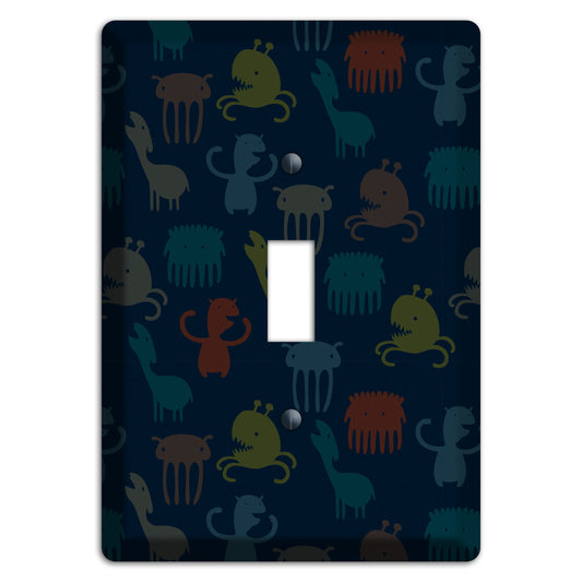 Silly Monsters Black Cover Plates