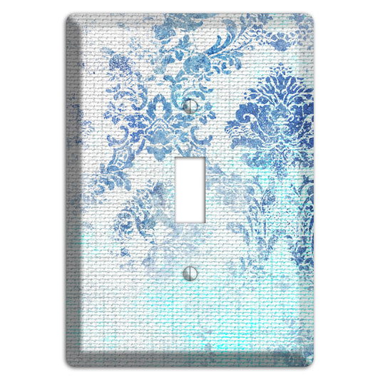 Ice Cold Whimsical Damask Cover Plates