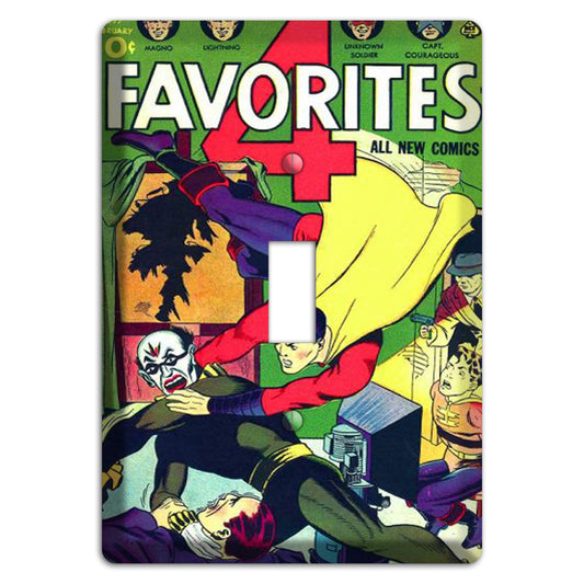 Favorites 4 Vintage Comics Cover Plates