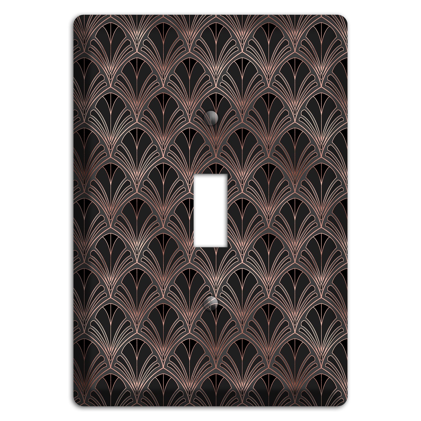 Black and Rose Deco Cover Plates