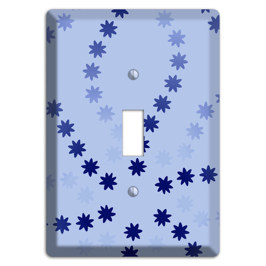 Periwinkle with Blue Constellation Cover Plates
