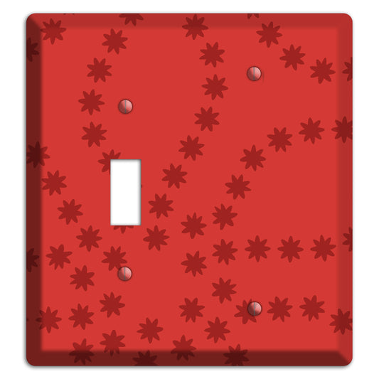 Multi Red Constellation Toggle / Blank Wallplate