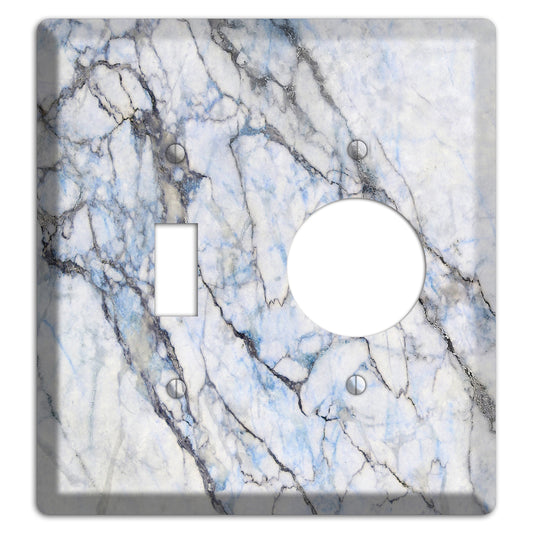 Geyser Marble Toggle / Receptacle Wallplate