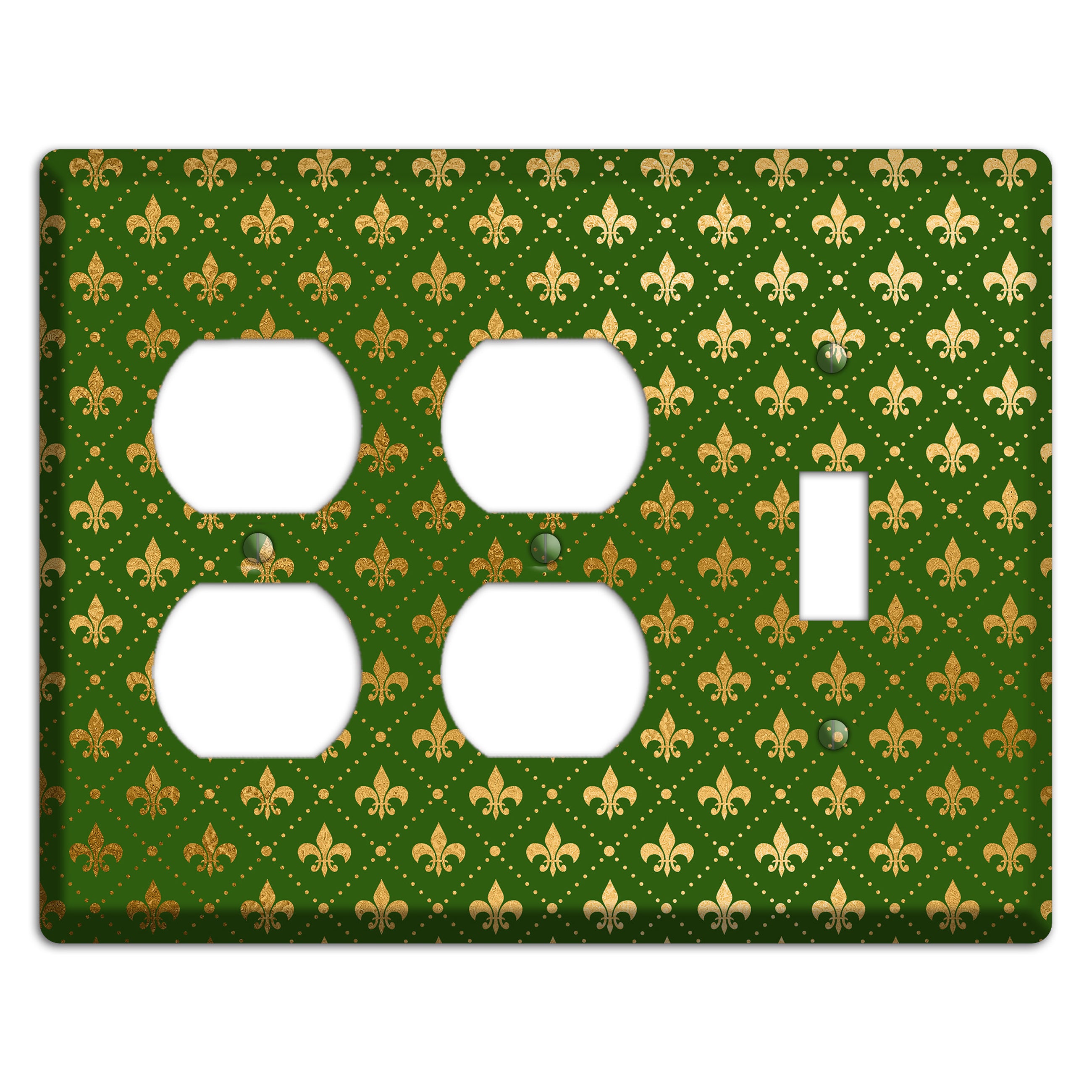 Gilded Grove 2 Duplex / Toggle Wallplate
