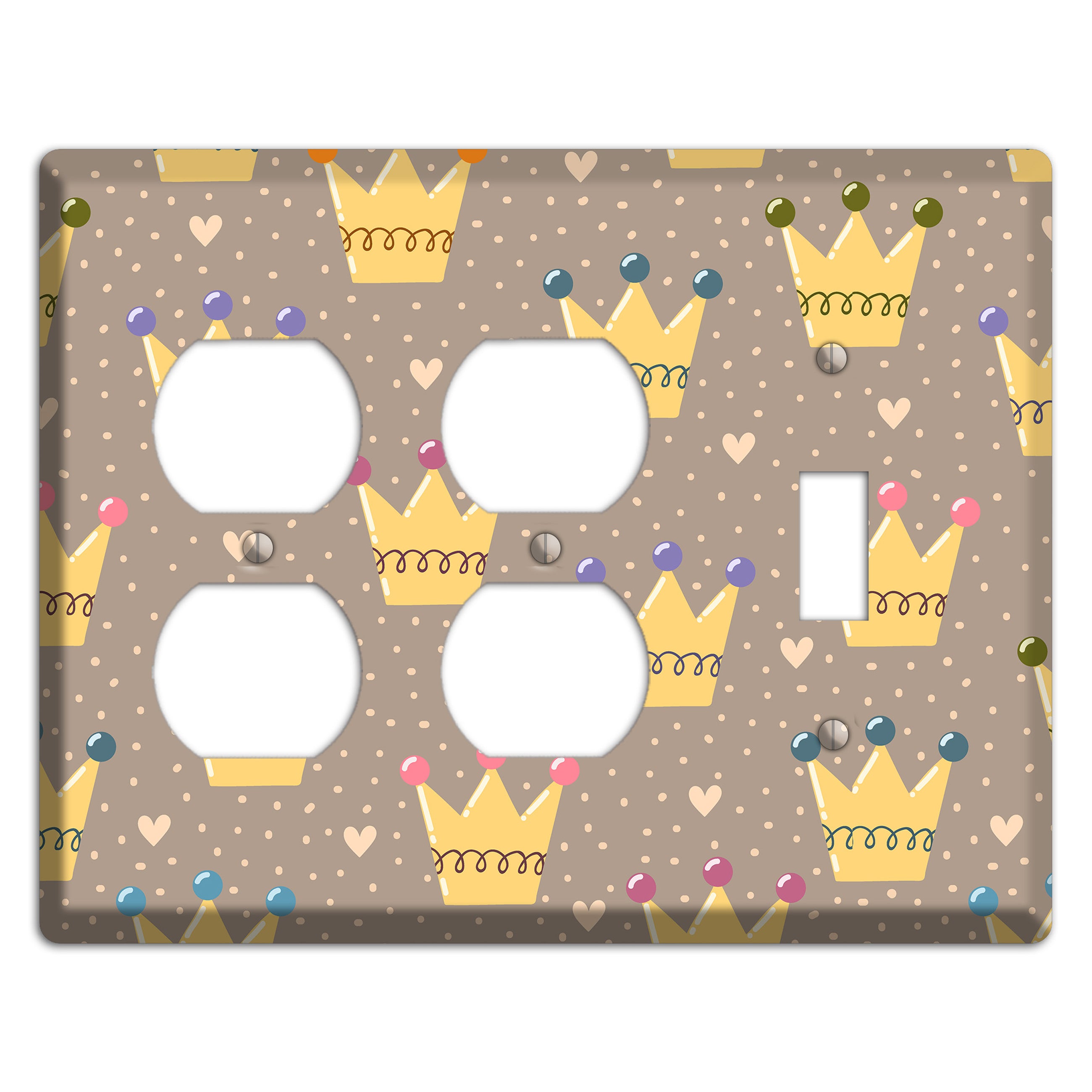 Royal Sprinkles 2 Duplex / Toggle Wallplate