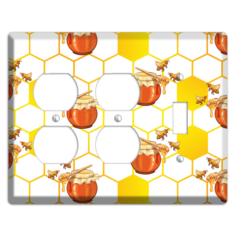 Honeypot Reverie 2 Duplex / Toggle Wallplate