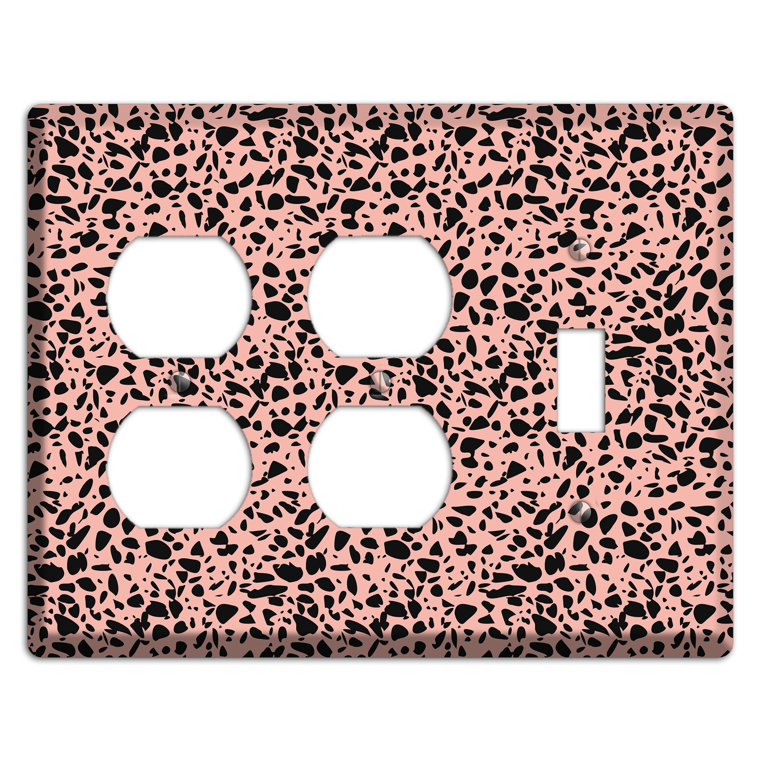 Blush Static 2 Duplex / Toggle Wallplate