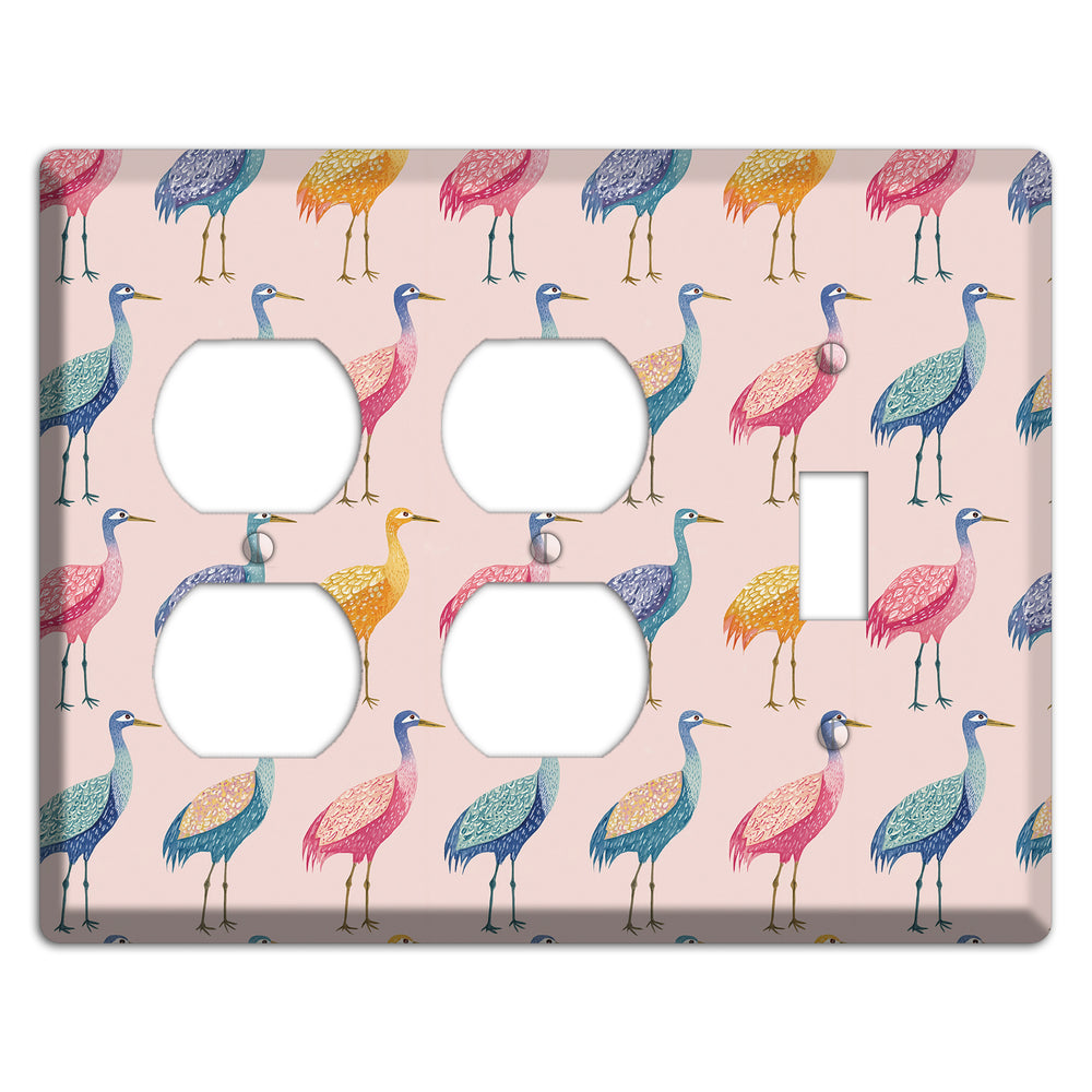 Rainbow Marsh Parade 2 Duplex / Toggle Wallplate