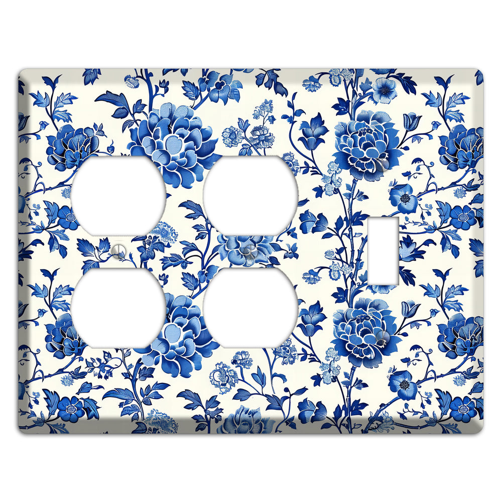 Porcelain Garden Reverie 2 Duplex / Toggle Wallplate