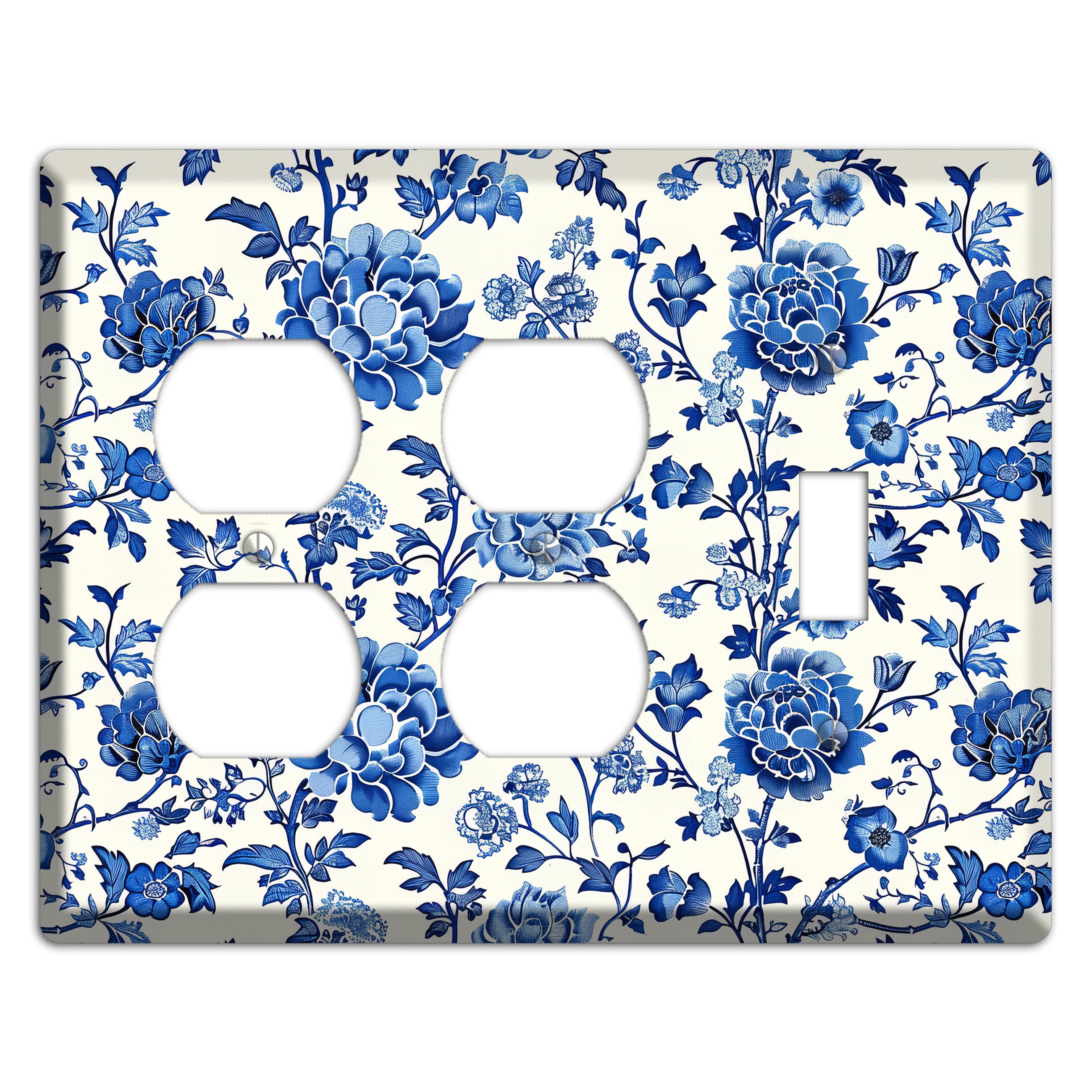 Porcelain Garden Reverie 2 Duplex / Toggle Wallplate