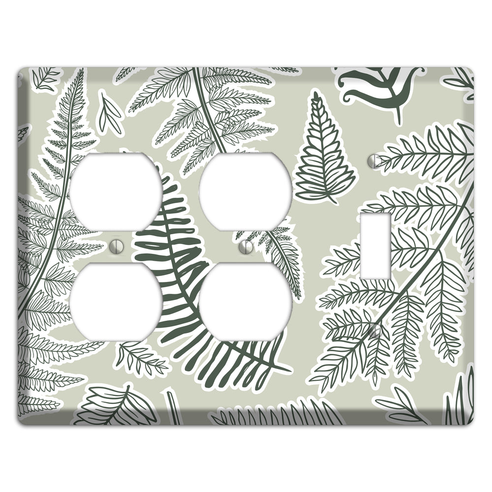 Forest Floor Scatter 2 Duplex / Toggle Wallplate