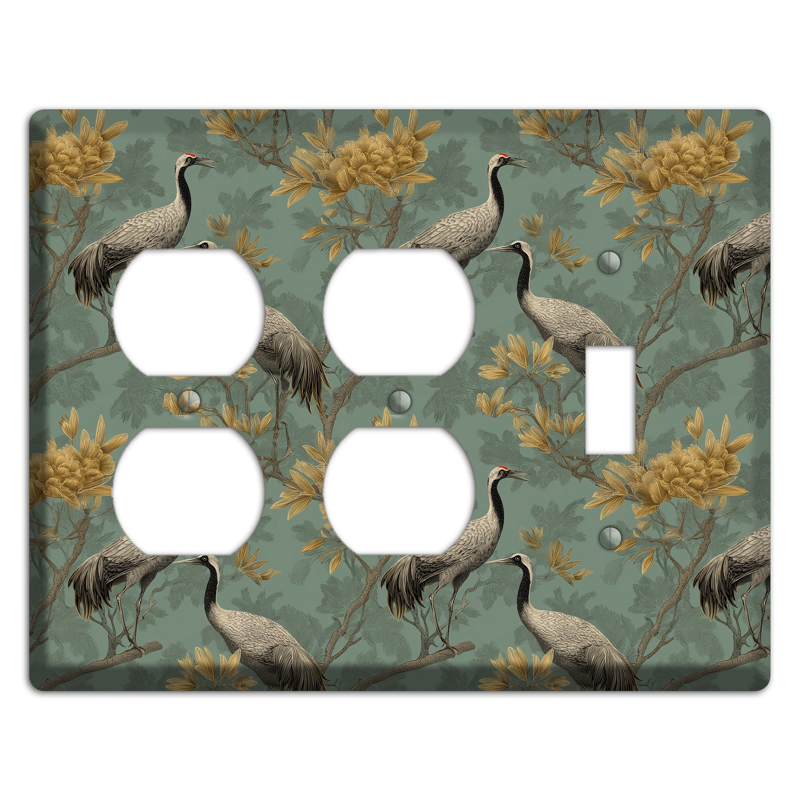 Sage Garden Vigil 2 Duplex / Toggle Wallplate