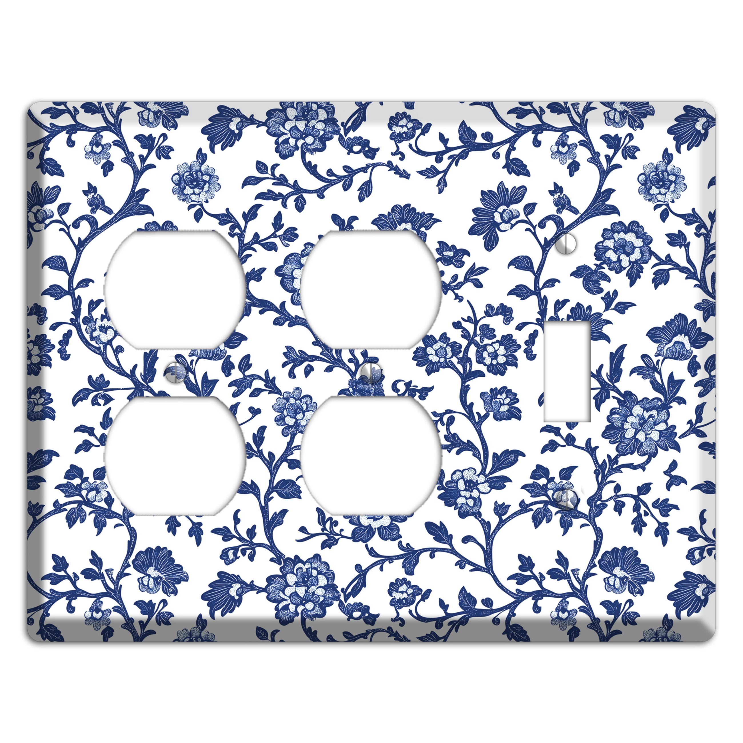 Porcelain Vine Reverie 2 Duplex / Toggle Wallplate