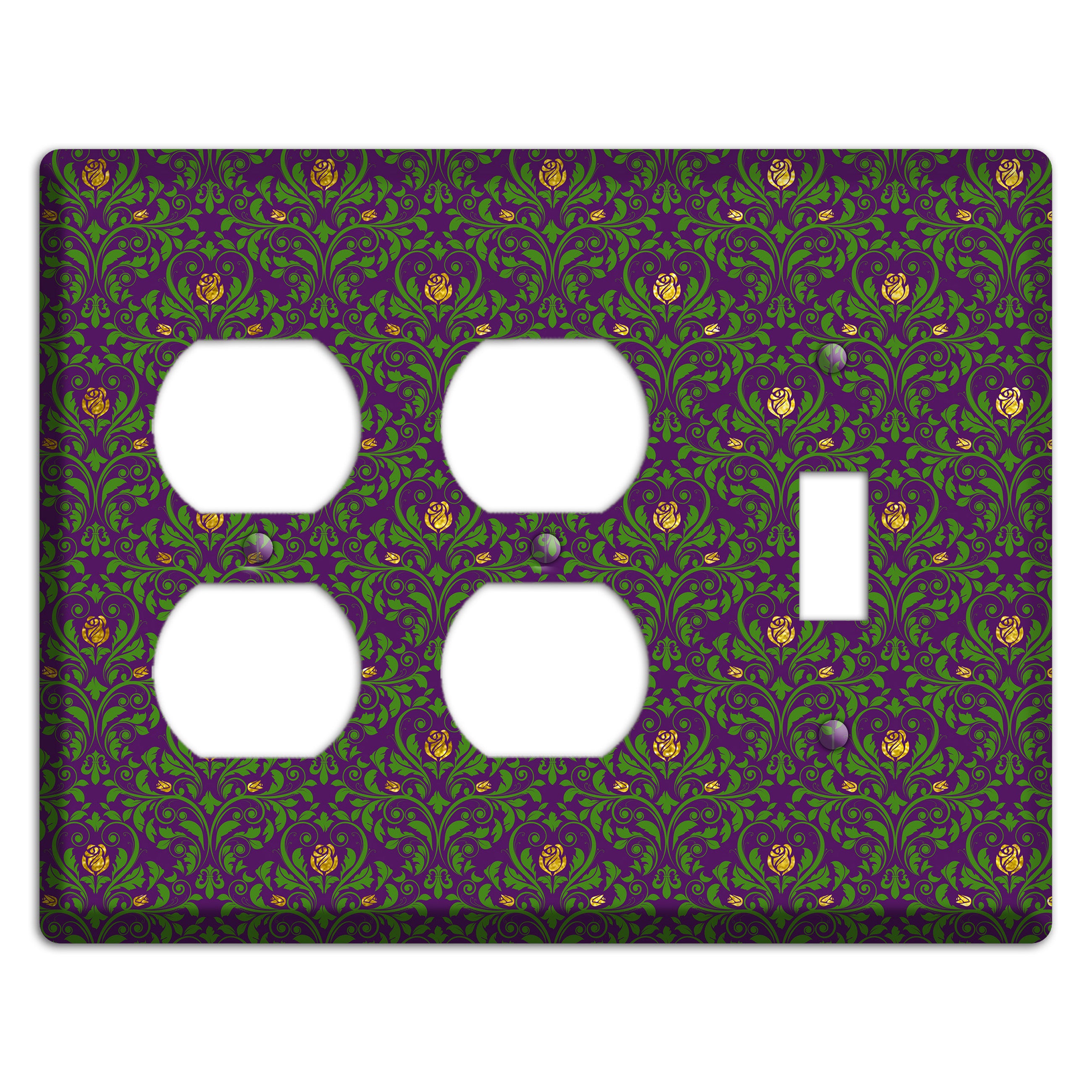 Jester’s Damask 2 Duplex / Toggle Wallplate