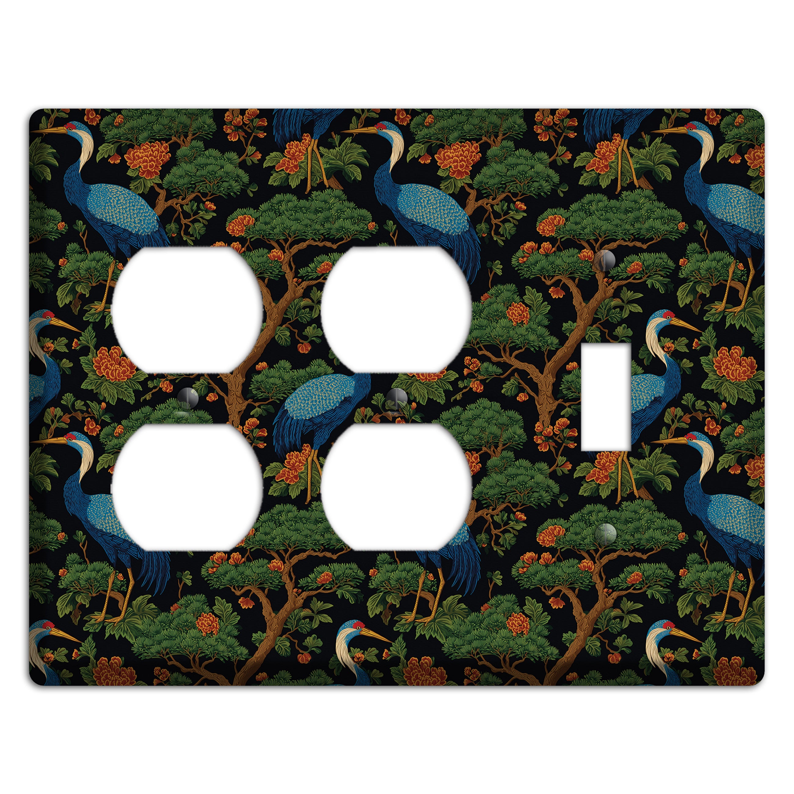 Cobalt Pine Vigil 2 Duplex / Toggle Wallplate