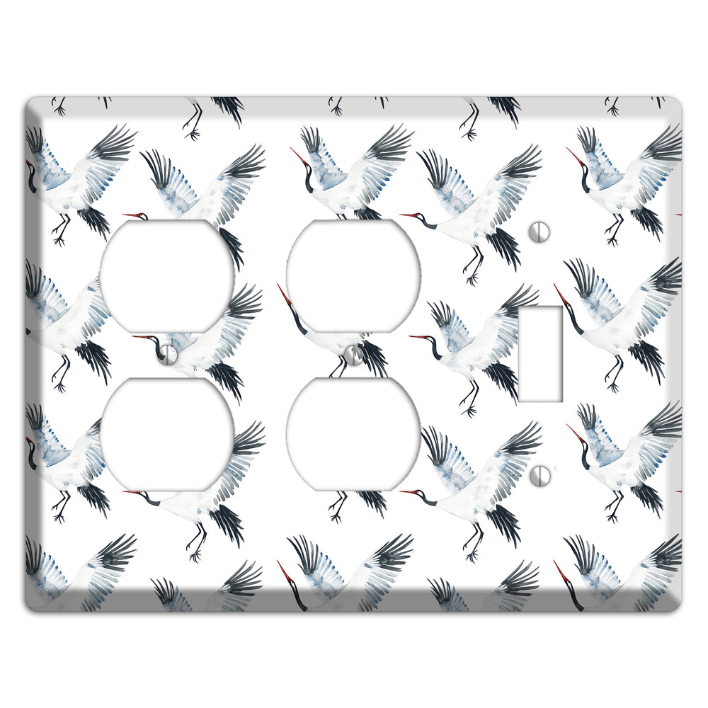 Silver Wing Ascent 2 Duplex / Toggle Wallplate