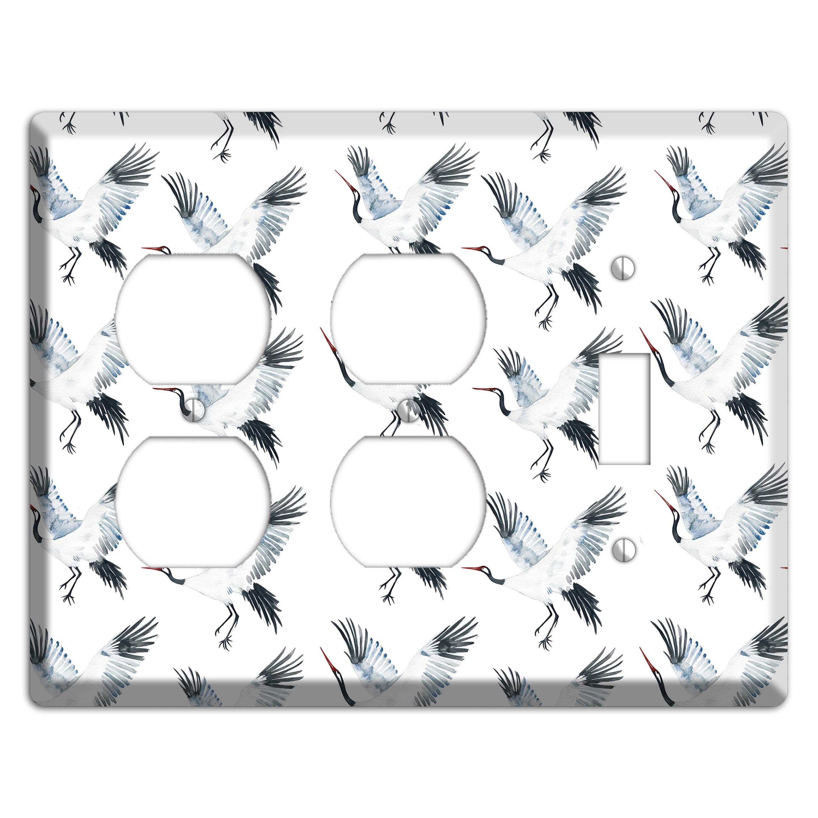 Silver Wing Ascent 2 Duplex / Toggle Wallplate