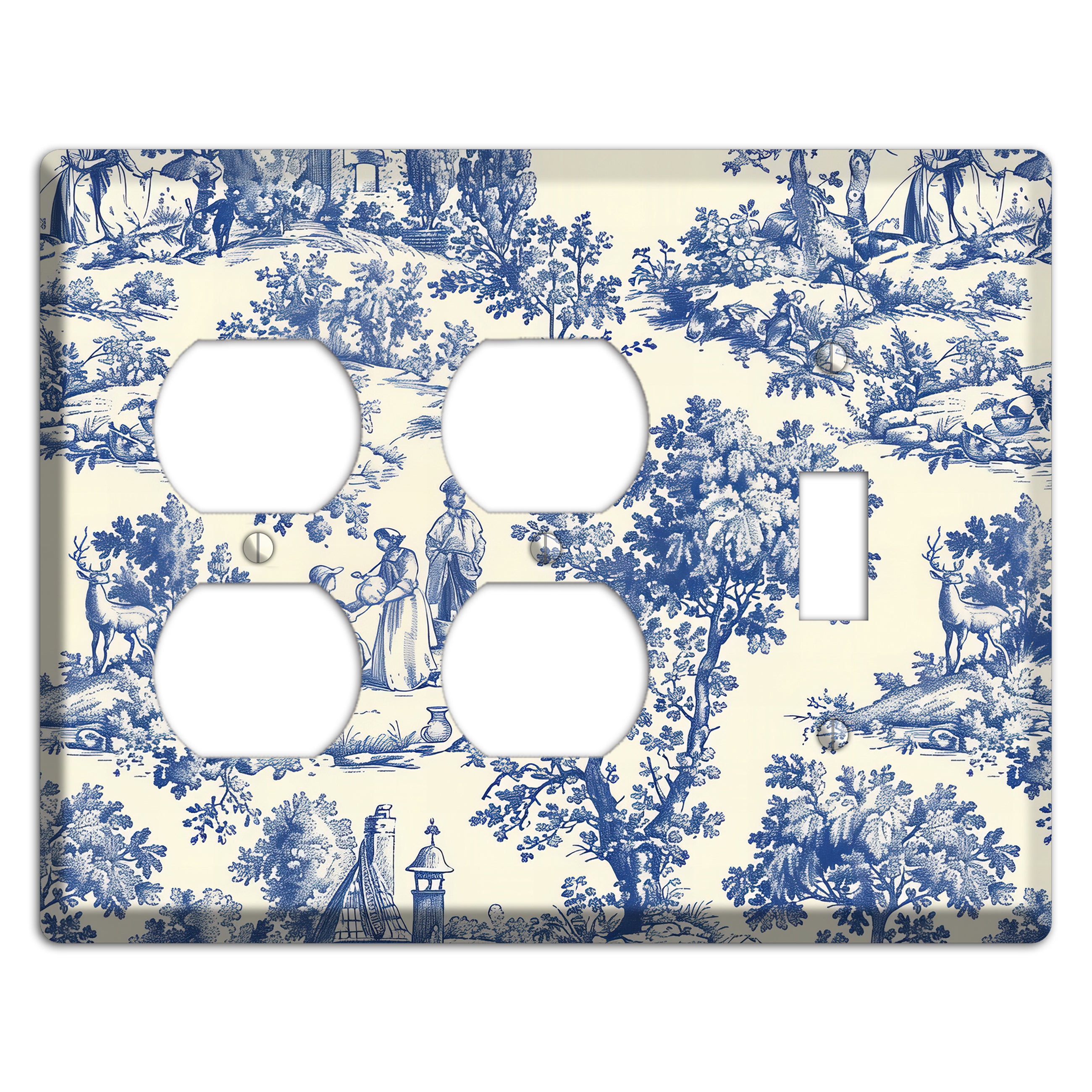 Pastoral Reverie 2 Duplex / Toggle Wallplate