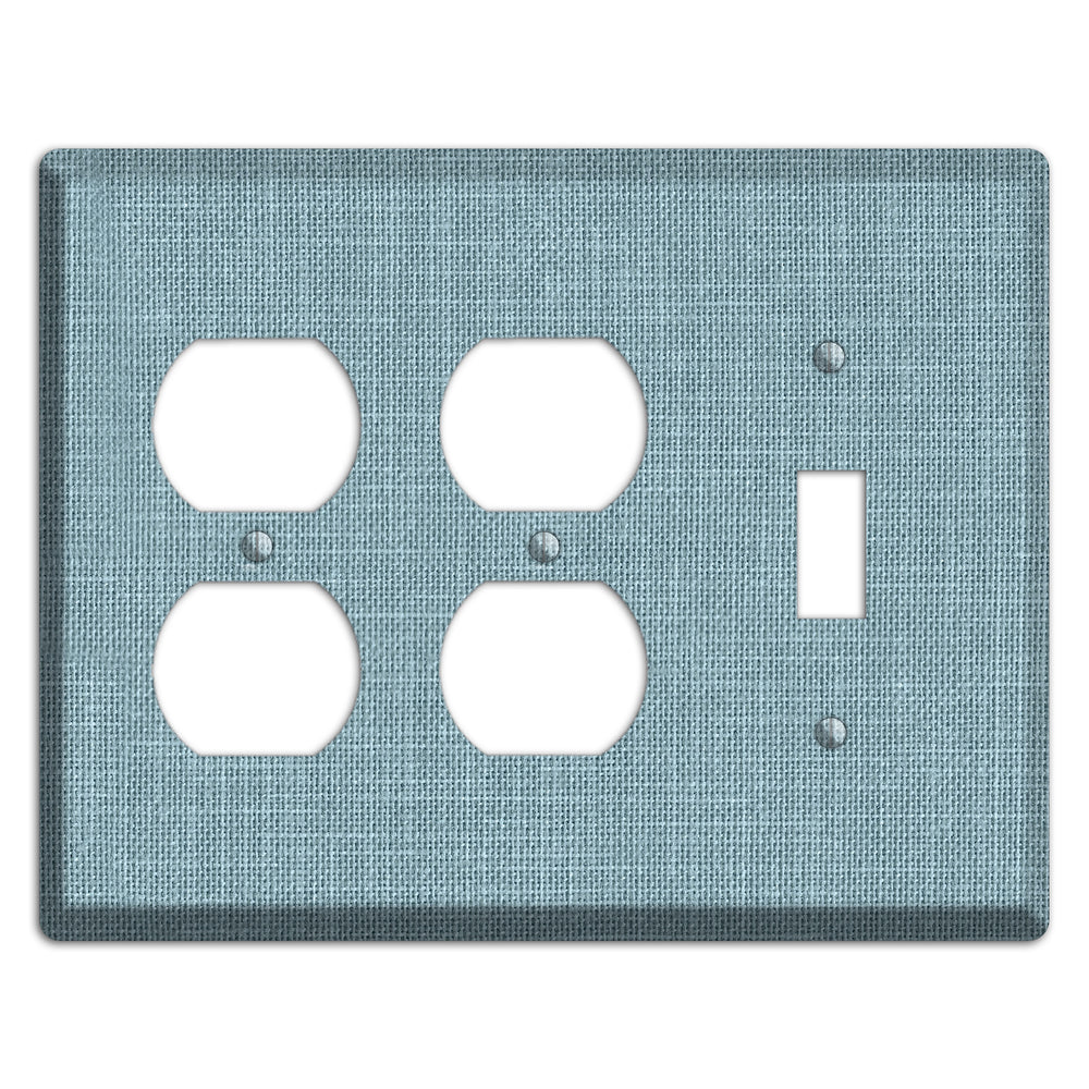Linen Sky 2 Duplex / Toggle Wallplate