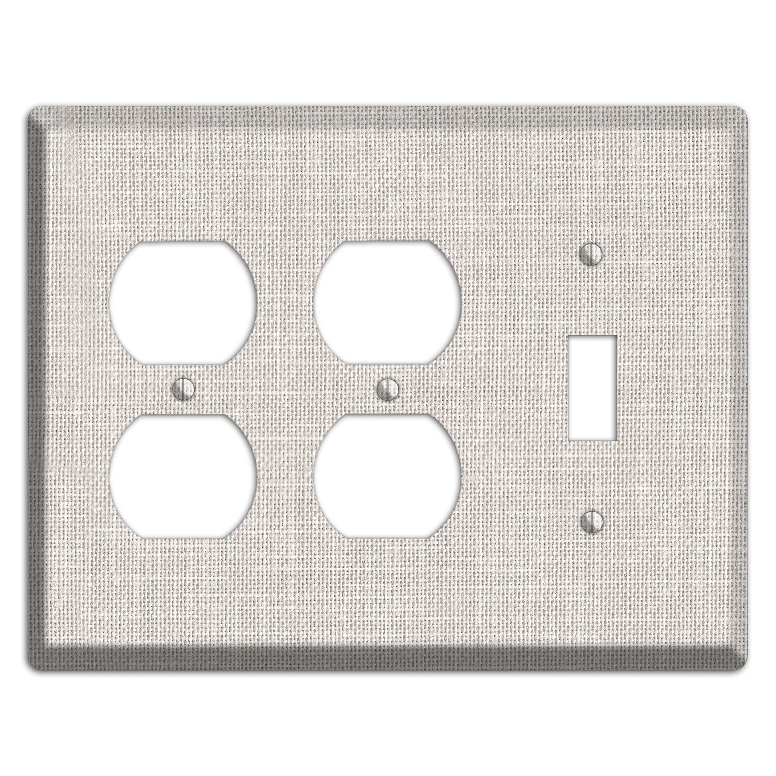 Linen Drift 2 Duplex / Toggle Wallplate
