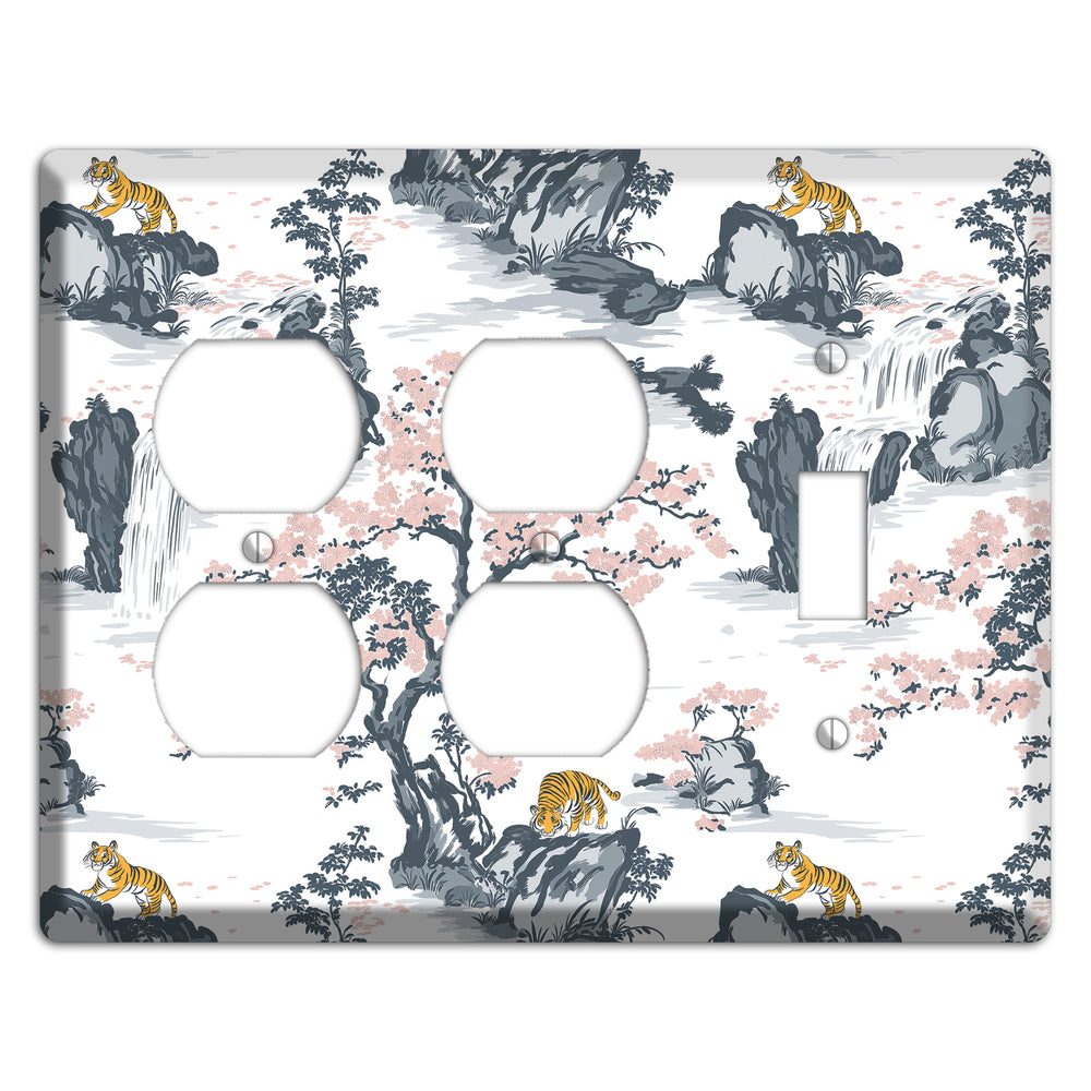 Tiger's Mountain Vigil 2 Duplex / Toggle Wallplate