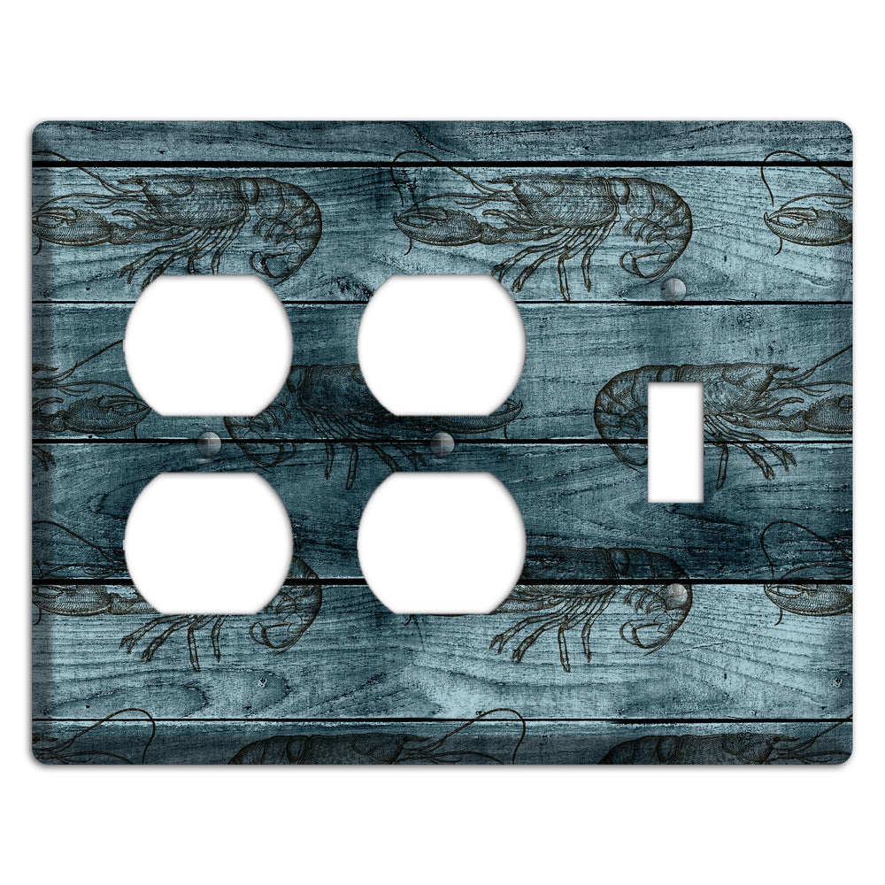Lobster Ledger 2 Duplex / Toggle Wallplate