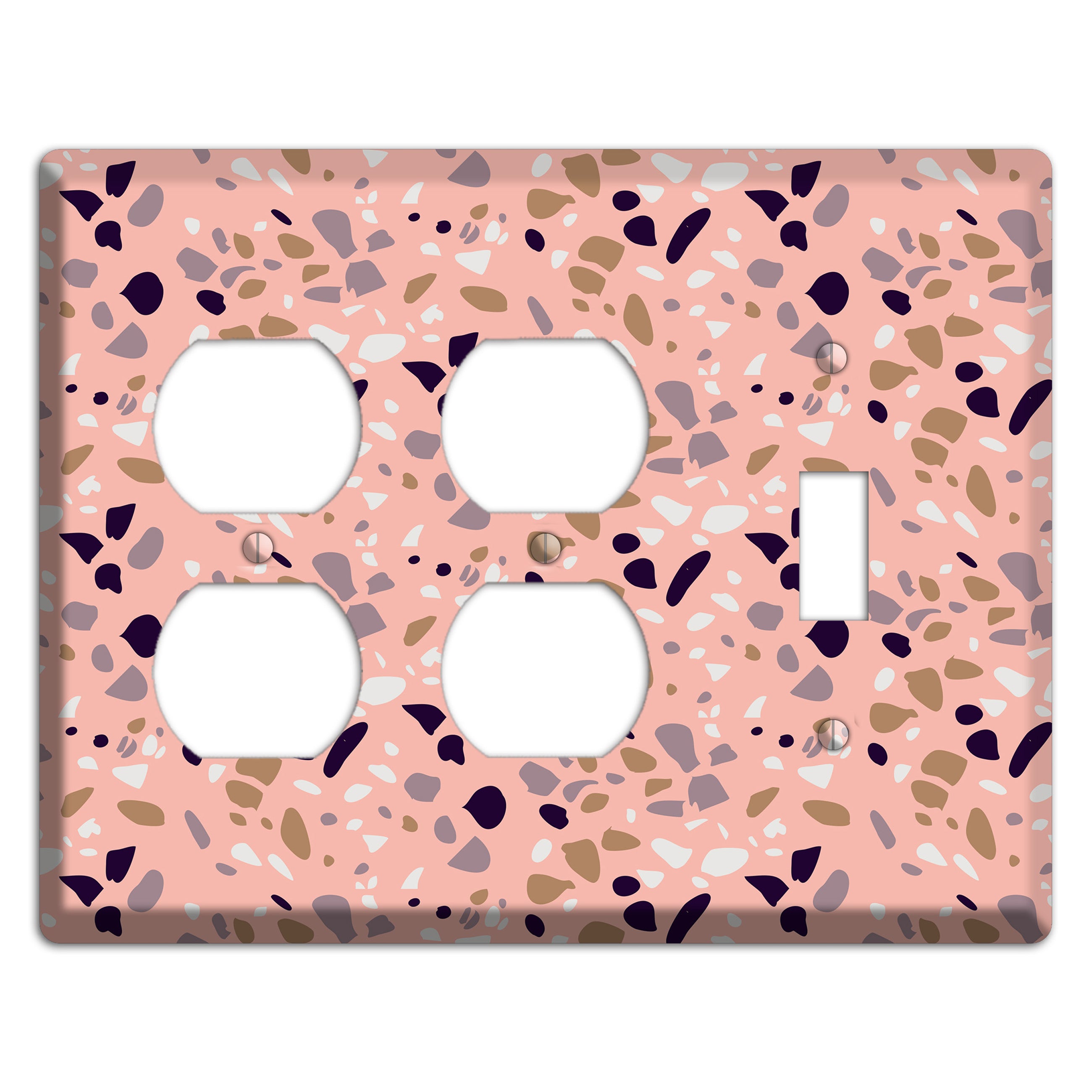 Petal Scatter 2 Duplex / Toggle Wallplate