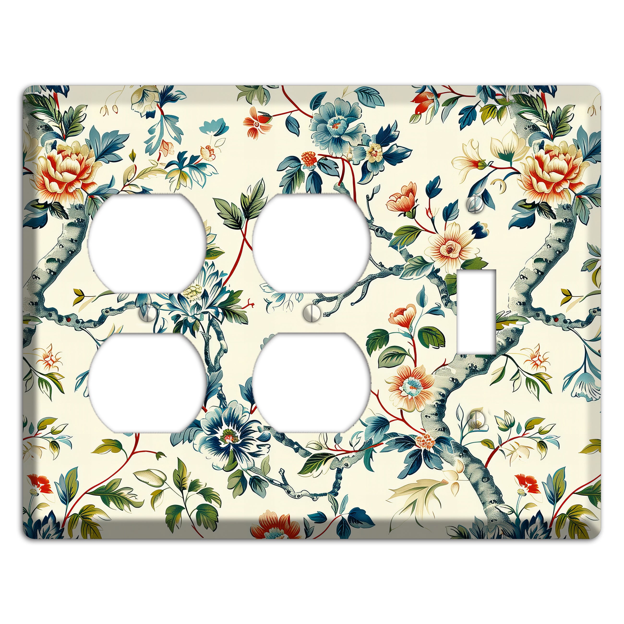 Wandering Bough 2 Duplex / Toggle Wallplate