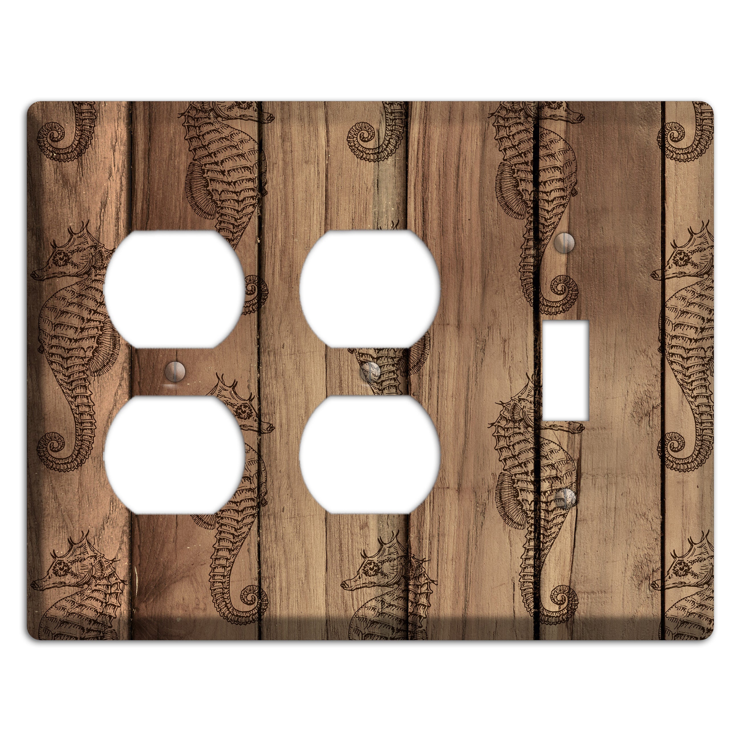 Planktonic Ponies 2 Duplex / Toggle Wallplate